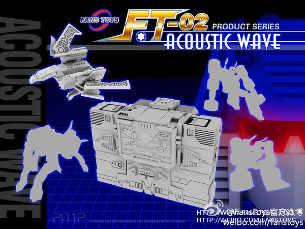 Fans Toys Ft 02 Acoustic Wave Not Soundwave  (1 of 3)